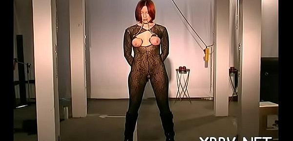 Adult woman endures complete bdsm xxx whilst naked